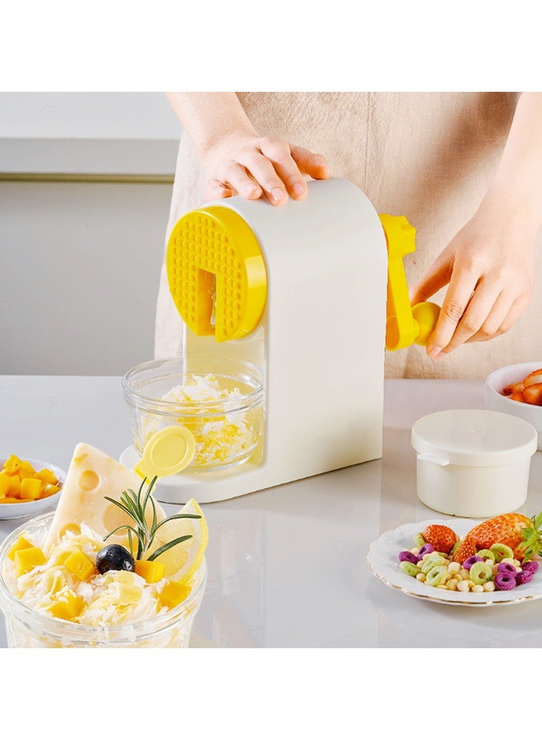 general Shaved Ice Machine Manual Fruit Ice Machine Homemade Hand Crushed Ice Machine High Value Household Multi-functional Ice Maker - Image 1