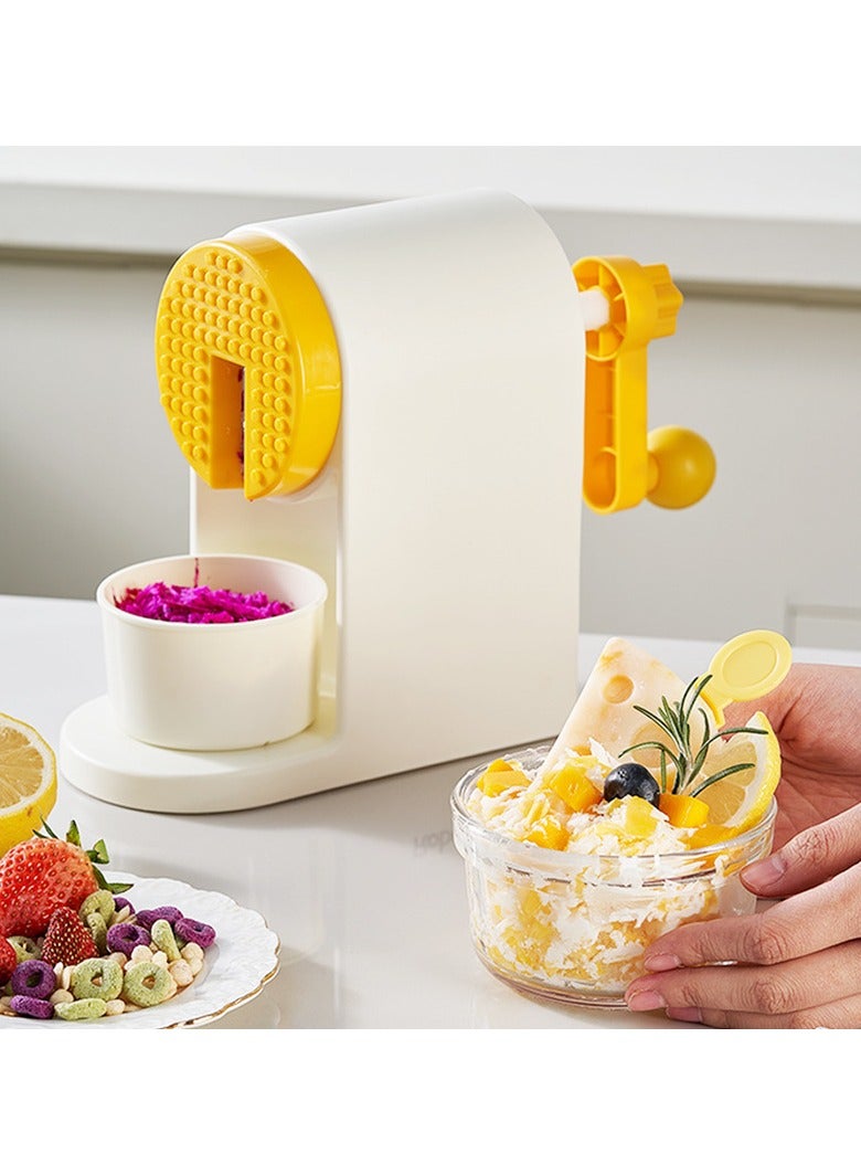 general Shaved Ice Machine Manual Fruit Ice Machine Homemade Hand Crushed Ice Machine High Value Household Multi-functional Ice Maker - Image 2