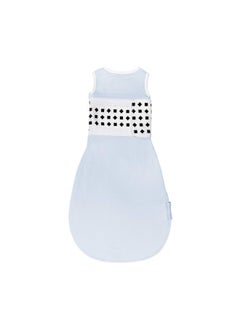 Nanit Nanit Breathing Wear Sleeping Bag 100% Cotton Baby Sleep Sack Works With Nanit Pro Baby Monitor To Track Breathing Motion Sensorfree Realtime Alerts Size Small 36 Months Powder Blue  - Image 5