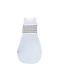 Nanit Nanit Breathing Wear Sleeping Bag 100% Cotton Baby Sleep Sack Works With Nanit Pro Baby Monitor To Track Breathing Motion Sensorfree Realtime Alerts Size Small 36 Months Powder Blue  - Image 1