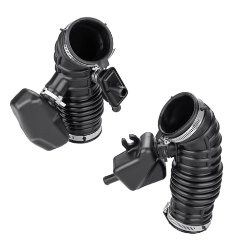 WMPHE Left Right Side Intake Hose Compatible with Infiniti FX35 Base Sport 20092012 Intake Boot Tube Outlet Duct Replacement for 165761CB1A 165761CB0A 2PCS