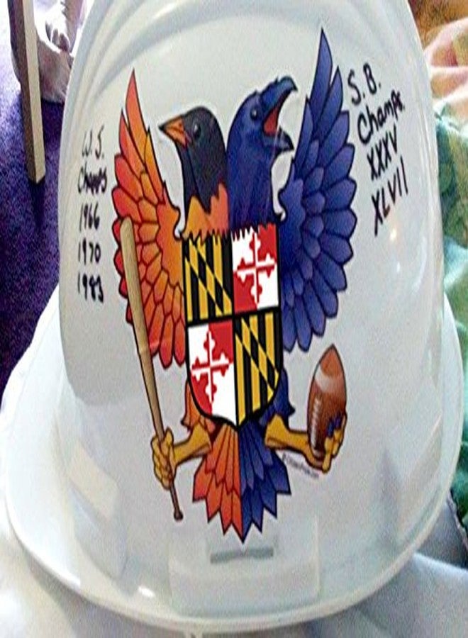 Citizen Pride Birdland Baltimore Raven and Oriole Maryland Crest 4.85x4.75 inches Sticker Decal die Cut Vinyl - Made in USA - Image 5