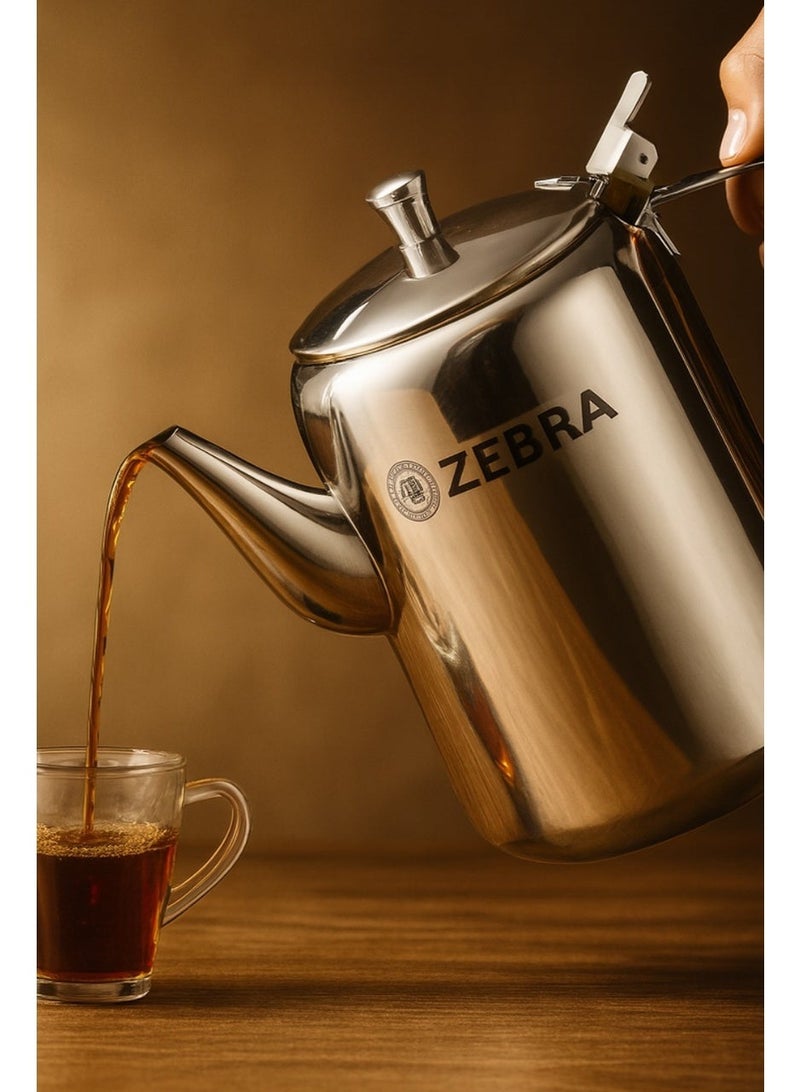 ZEBRA 📌 Zebra Stainless Steel Coffee & Tea Pot (Bukraj) – Timeless Elegance |1//1.5//2//2.5  Liters - Image 3