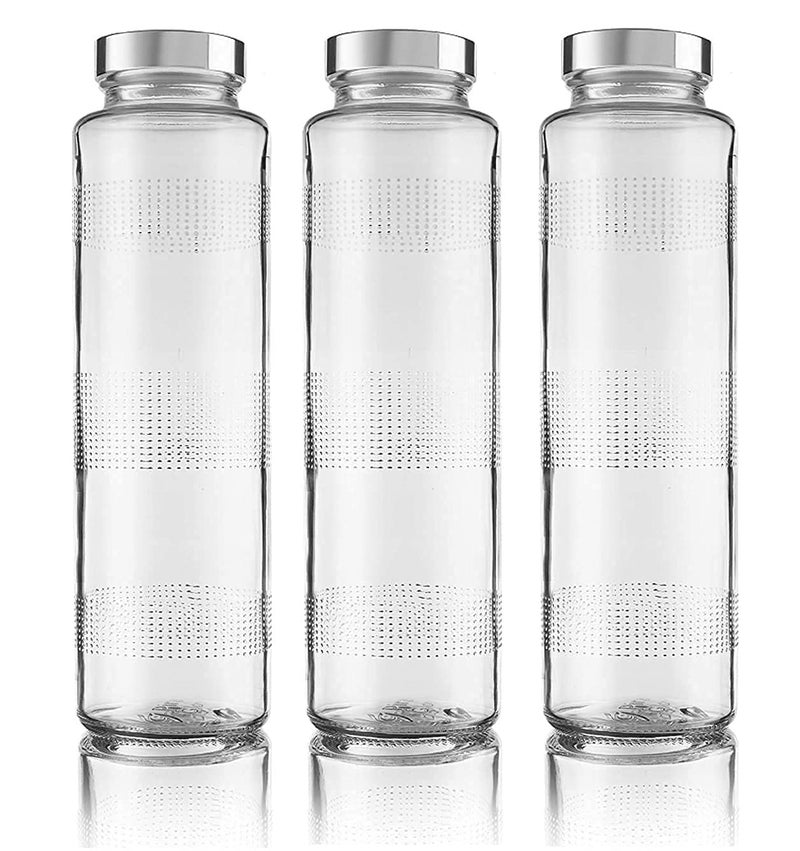 MACHAK Rio Water Bottle For Fridge with Stainless Steel Cap, 750 Ml (2) - Image 1