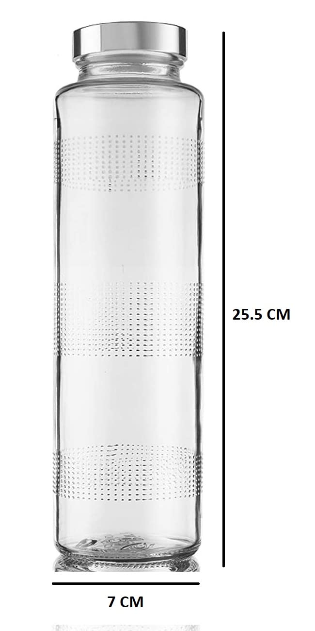 MACHAK Rio Water Bottle For Fridge with Stainless Steel Cap, 750 Ml (2) - Image 5