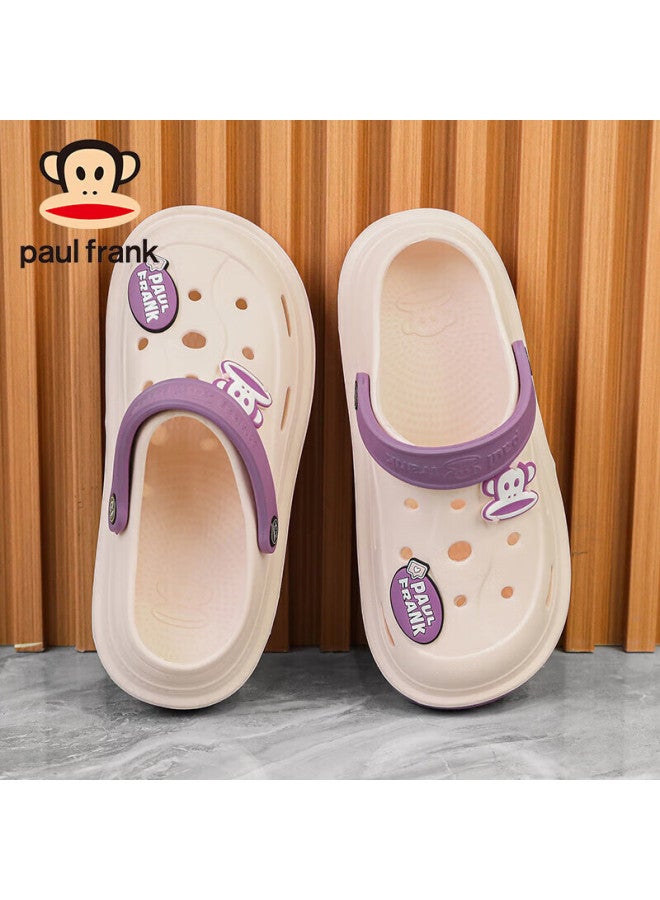 Paul Frank Paul Frank Crocs-style Shoes, Casual Sandals For Men, Comfortable Beach Shoes, Outdoor Closed-toe Slippers For Women, 65710, Pink, Size 40-41 - Image 4