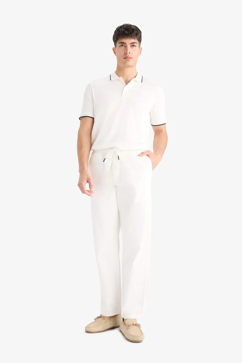 DeFacto Regular Fit Short Sleeve Pique Polo T-Shirt