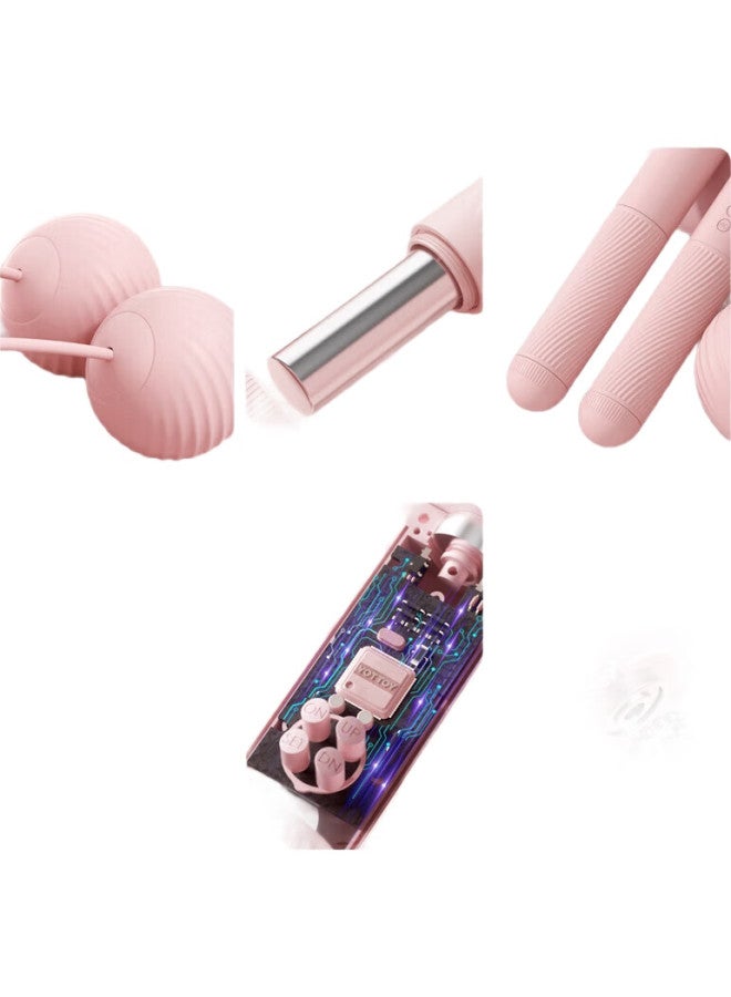 YOTTOY Jump Rope, Cordless, Heavy Ball, Smart Counter, For Adults, Weight Loss Training, Children'S Rope, Dual-Use Model, Yot Pink - Image 3