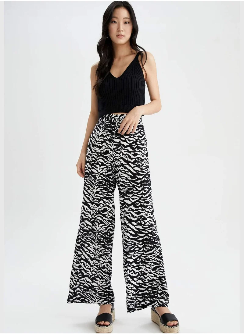 DeFacto Patterned Palazzo Trousers