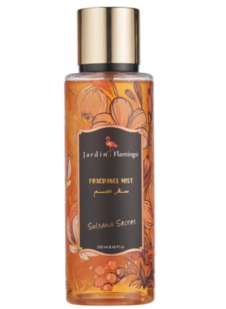 Jardin Flamingo Fragrance Mist Sultana Secret  250 ml