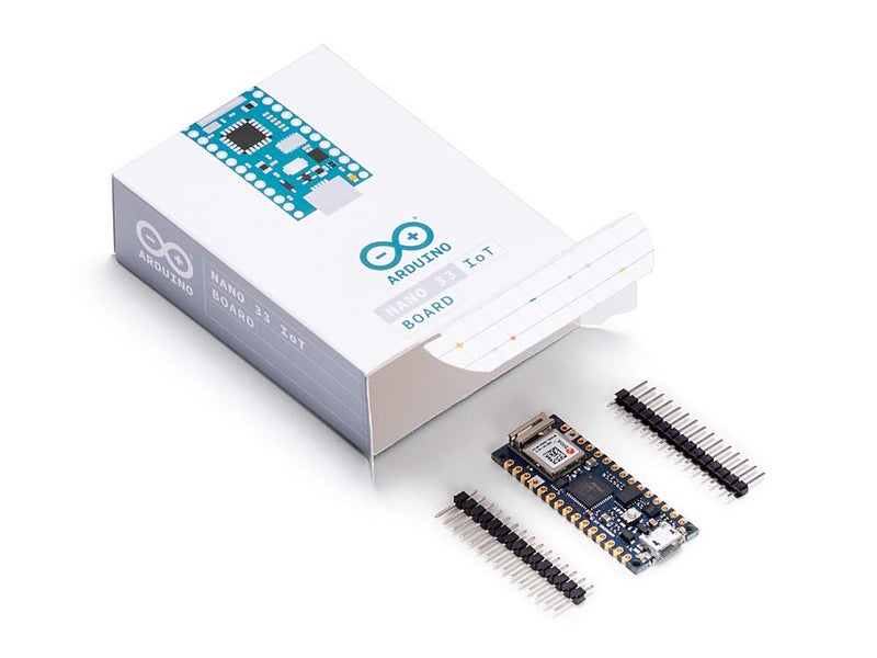Arduino Nano 33 IoT [ABX00027] - 32-bit ARM Cortex-M0+, WiFi & Bluetooth, 256KB Flash, 32KB SRAM, Secure Element, 14 Digital I/O Pins, 6 Analog Inputs, Compatible with Arduino IDE for IoT Projects - Image 1