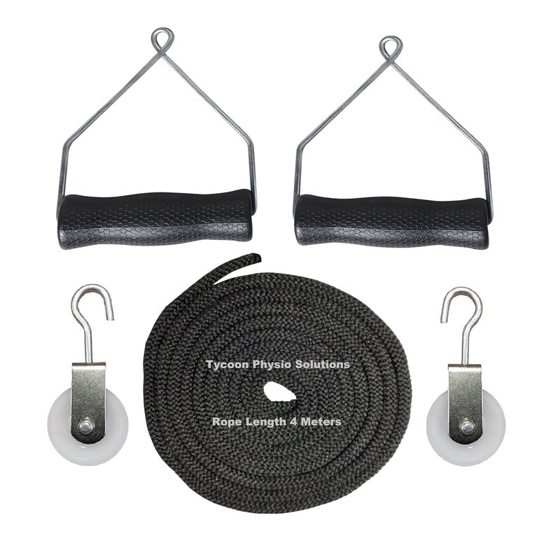 TYCOON PHYSIO SOLUTIONS Shoulder T Pulley Set For Adhesive_Capsulitis Frozen Shoulder Exercise Black Color Standard Size,One Size - Image 5