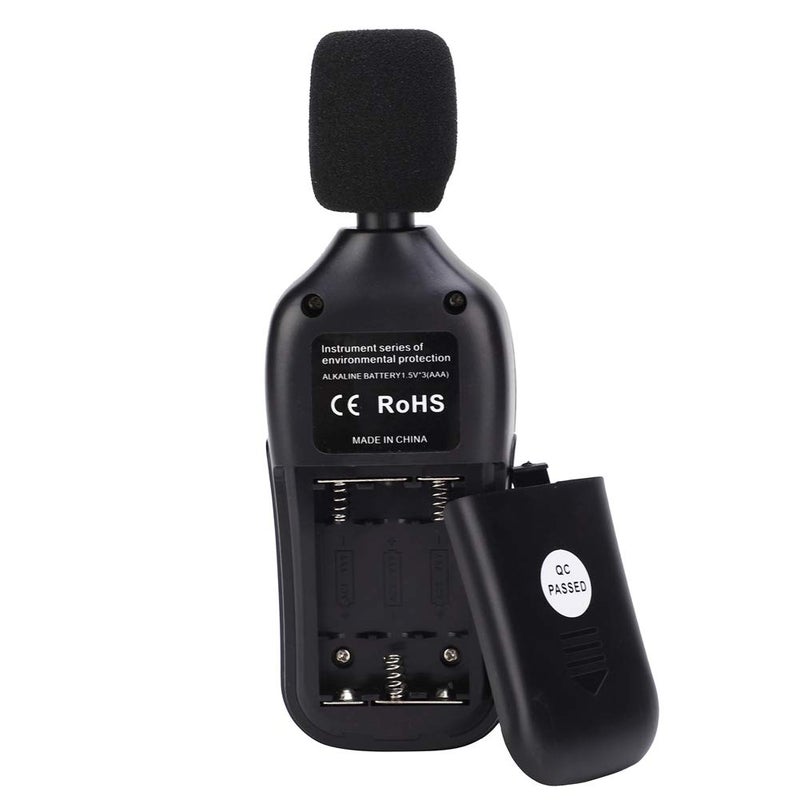 Aqxreight UA961 Portable Digital Sound Meter Noise Level Tester 35 135 DB LCD Display - Image 4