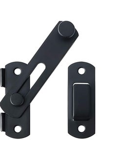 SYOSI Stainless Steel Flip Latch Gate Latches Bar Latch Safety Door Lock, Hasp Lock Sliding for Window Cabinet Room Accessorries,Brushed Finish  - Image 1