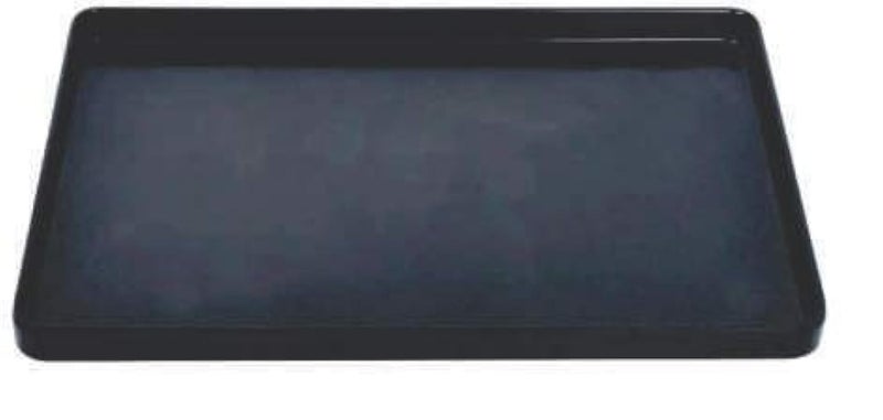 DOLPHY دولفي صينية تقديم الطعام والمشروبات مستطيلة من الميلامين (أسود) - Image 1