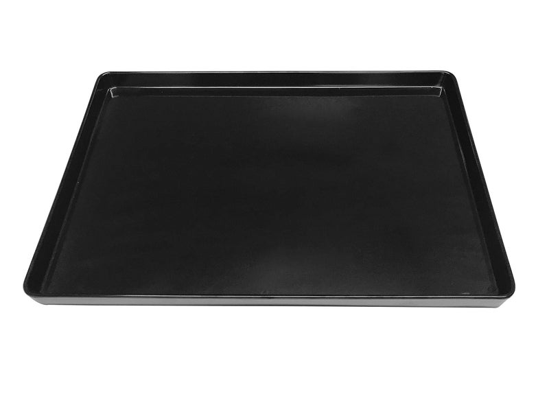 DOLPHY دولفي صينية تقديم الطعام والمشروبات مستطيلة من الميلامين (أسود) - Image 2