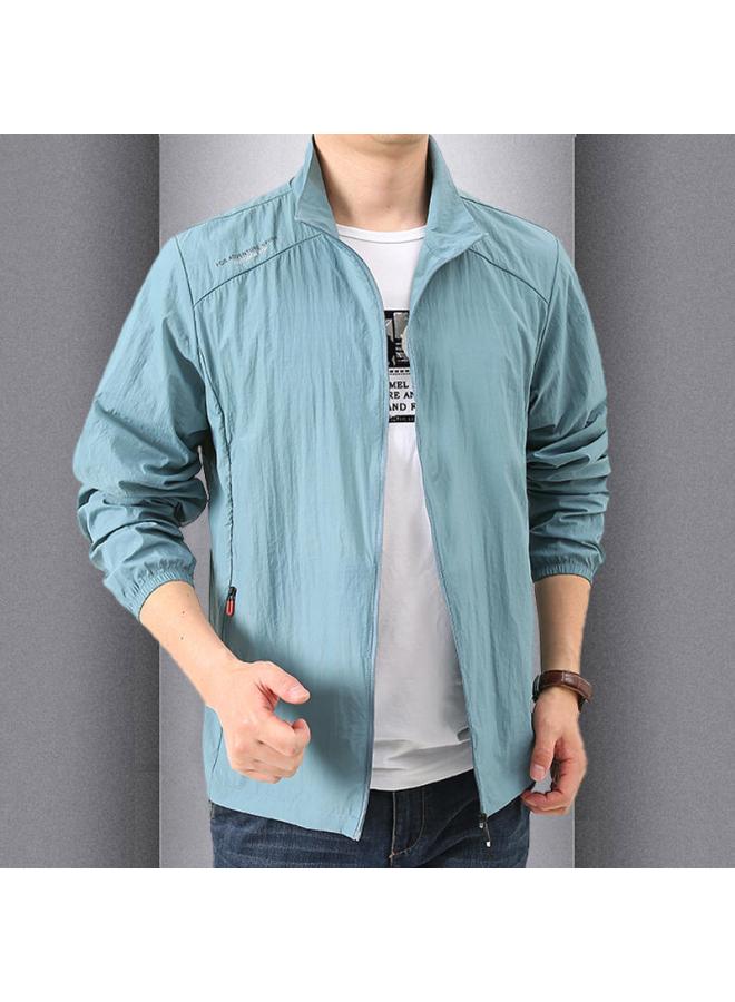 Song Feng Ya Sun-protective Clothing Men's Summer Casual Thin Breathable Outdoor Fishing Riding Sportswear Youth Collar Sun-protective Clothing - Image 4