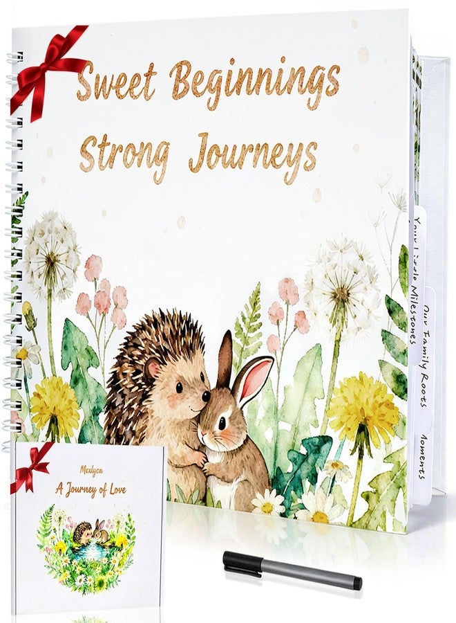 Mexlyca Baby Memory Book for Boy or Girl - First 3 Year Keepsake Album from Pregnancy to Age Three, Pregnancy Journal and Memory Book - Lovely Must Have Gift for First Time Moms to Be Baby Party Gift - Image 1
