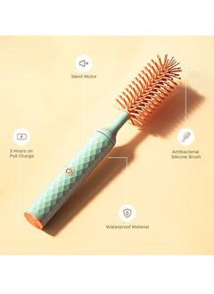 SYOSI Electric Silicone Bottle Brush, Electric Bottle Brush Set with Baby Bottle Brush Cleaner, Nipple Brush, Straw Cleaner Brush, Travel Baby Essentials for Moms Straw Brushes Green  - Image 5