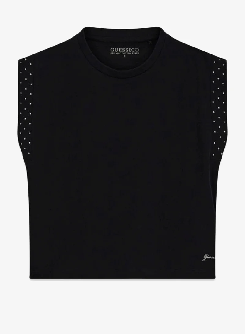 جس تي شيرت أساسي بياقة دائرية للشباب