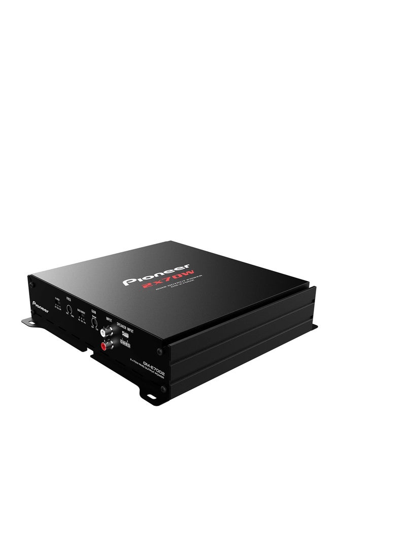 Pioneer GM-E7002 2 Channel Bridgeable Amplifier with Bass Boost 