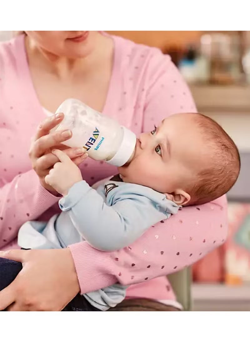Philips Anti-Colic Feeding Bottle 125ml | Newborn-Specific Flow Teat | 0 Months+ | The #1 Brand Recommended by Mothers Worldwide | Clinically Proven to Reduce Colic and Discomfort. - Image 2