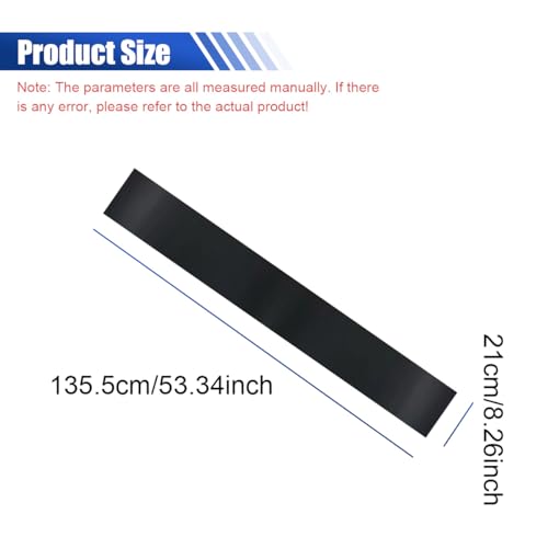 YoRise Car Windshield Banner Sticker Decal, Waterproof Vinyl Auto Front Window Tint Strip, Universal Vehicle Exterior Windscreen Sun Visor Decoration Sticker for Trucks, SUVs, Cars(Matte) - Image 2