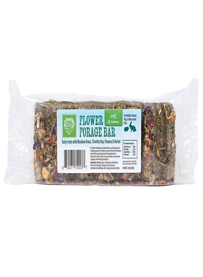 Small Pet Select Forage Duo Pack for Rabbits and Guinea Pigs, Natural Treats with Timothy Hay, Herbs and Flowers, Daily Enrichment - Image 4