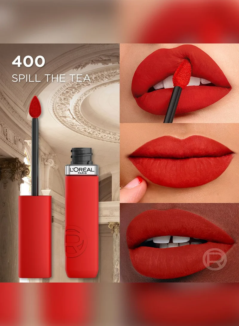 L'OREAL PARIS L'Oreal Paris, Infaillible Le Matte Resistance Liquid Lipstick 400 Spill The Tea