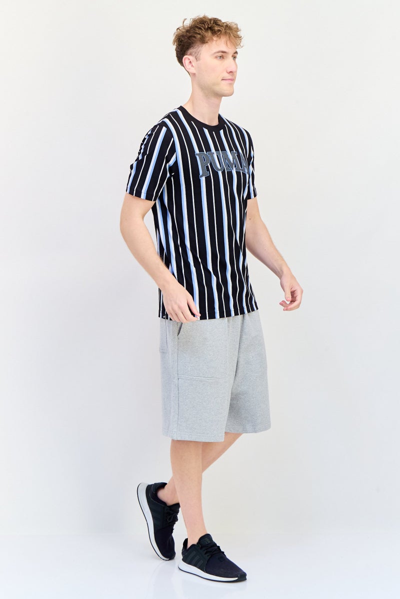 PUMA تي شيرت رياضي للرجال بأكمام قصيرة مناسب للخارج، متعدد الألوان - Image 4