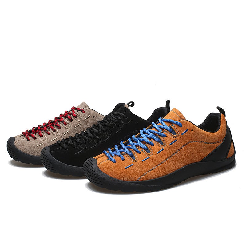 Cute And Quirky Round-Toe Mountain-Style Outdoor Shoes, Camping Casual Non-Slip Hiking Shoes, Low-Top Hiking Shoes For Women, Couple'S Style For Men - Image 5