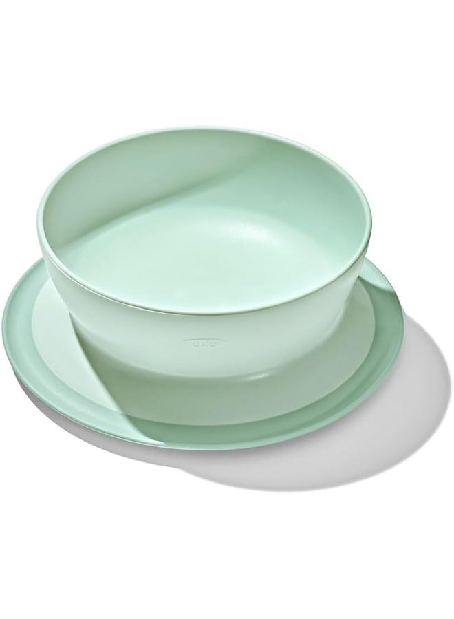 OXO Tot Stick and Stay Suction Bowl - Opal - Image 1