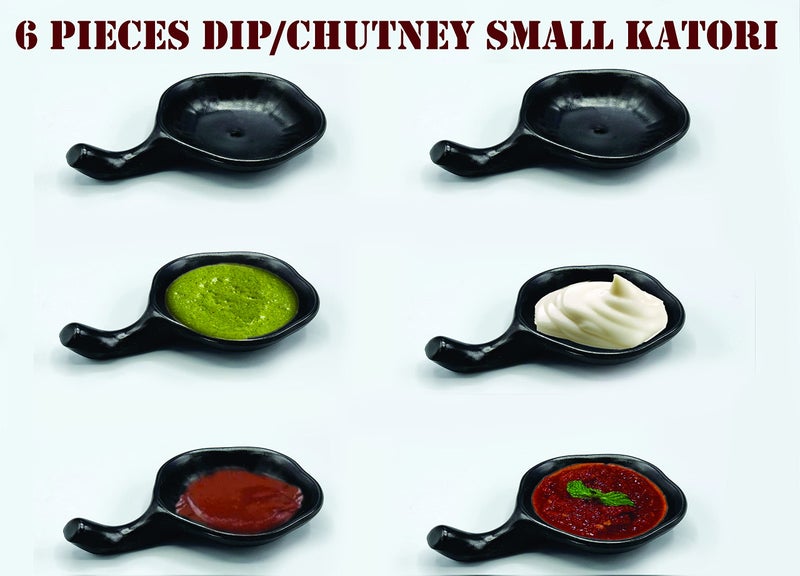 ZIDO 6 Piece Unbreakable Chutney katori for Sauce, Chutneys, Mayonnaise, Pickles and Other Condiments. - Image 2