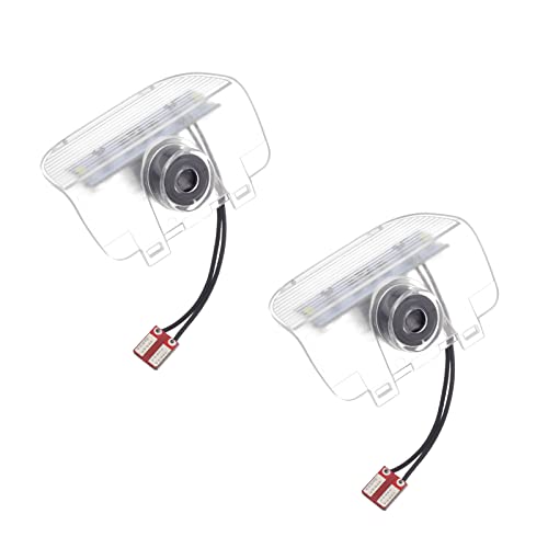 RLRHOO Non-Fading Car Door LED Logo Projector Welcome Lamp Door Light Puddle Lights Kit Compatible with Accessories Accord 2013-2022 (Red, Accord, 2013–2022) - Image 1