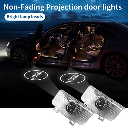 RLRHOO Non-Fading Car Door LED Logo Projector Welcome Lamp Door Light Puddle Lights Kit Compatible with Accessories Accord 2013-2022 (Red, Accord, 2013–2022) - Image 5