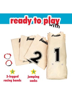 Franklin Field Day Potato Sack Race Bags & 3Legged Race Bands Game Kit Great For Kids 2 Games In 1 - pzsku/ZDDA2AC8C33EC49506E04Z/45/_/1680518166/1193dd79-ea17-438a-b606-04b20ed5af72