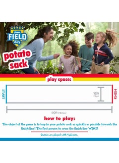 Franklin Field Day Potato Sack Race Bags & 3Legged Race Bands Game Kit Great For Kids 2 Games In 1 - pzsku/ZDDA2AC8C33EC49506E04Z/45/_/1680518169/440b93b6-69af-46e2-b4fd-09024b8133f1