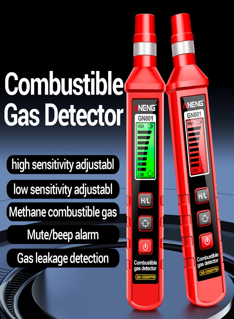 ANENG ANENG GN801 Gas-sensitive Semi-conduct Detector 300~10000PPM Gas Leakage Analyzer Combustible Meter Environment Test Sensor Tool - Image 2