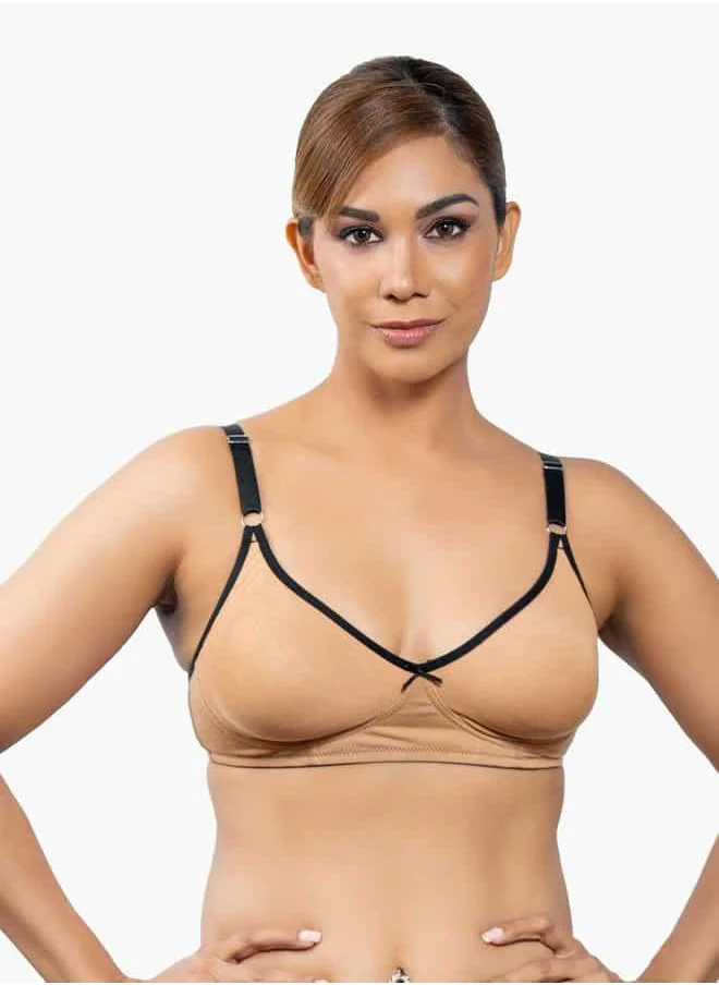 أدريا 3Pk Moulded Stitch Line Bra For Female