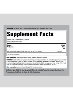 Piping Rock Gotu Kola 1500Mg  180 Capsules  Concentrated Herbal Extract  Nongmo Gluten Free Supplement  - Image 3