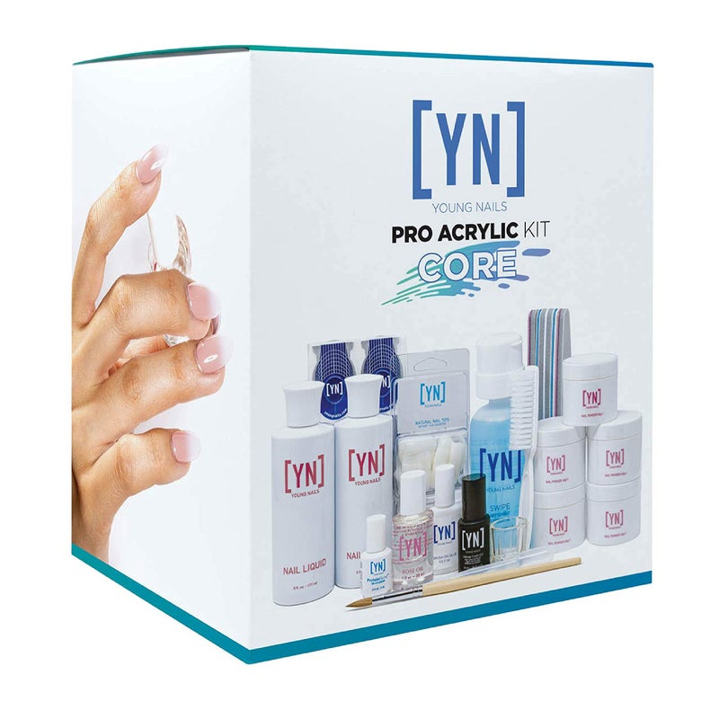 Young Nails Professional Acrylic Kit, Core Product Set - Image 1