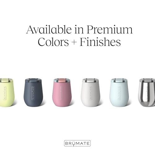 BrÃ¼Mate BrMate Uncorkd 14oz 100 Leakproof Insulated Wine Tumbler Locking Lid Insulated Stainless Steel Wine Glass Perfect For Travel Outdoors BPAFree Polished Stainless - Image 3