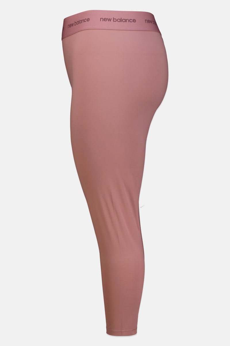 New Balance Women Sportswear Fit Outdoor Leggings, Pink - Image 4