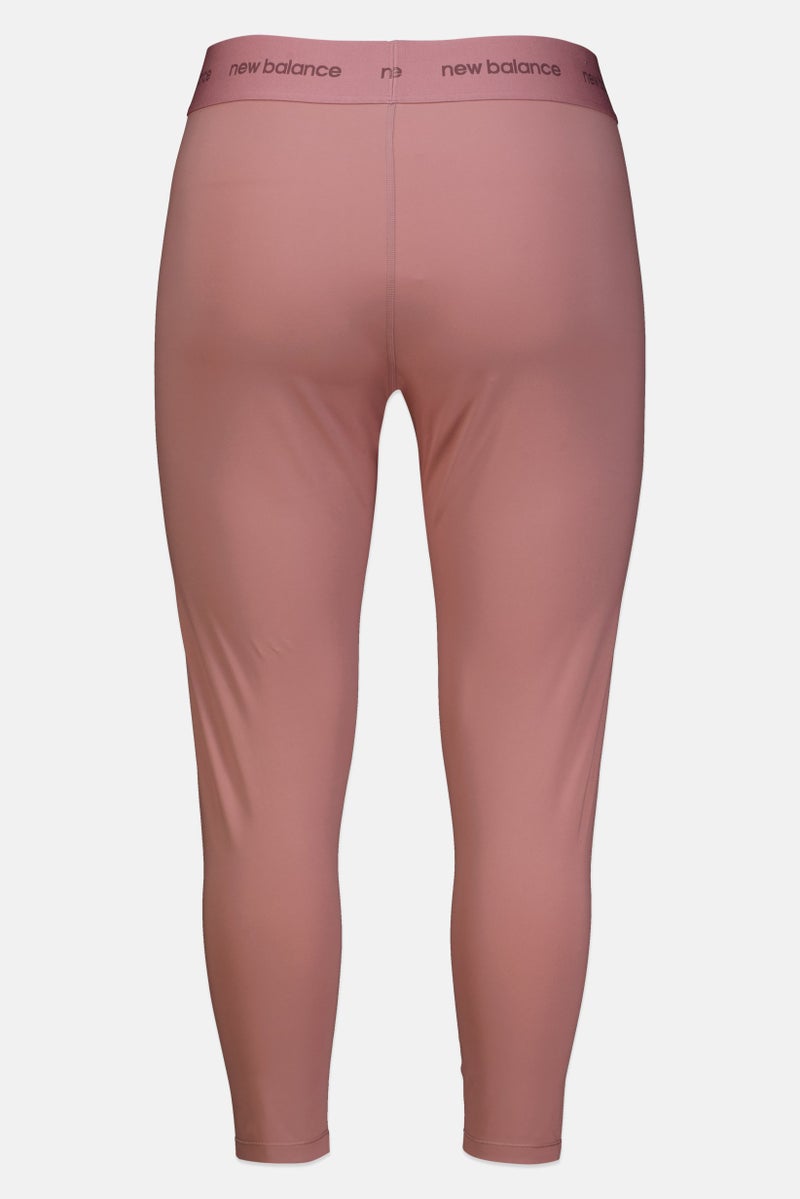New Balance Women Sportswear Fit Outdoor Leggings, Pink - Image 3