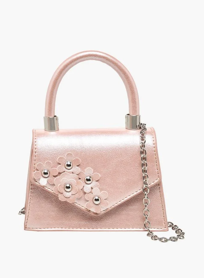 فلورا بيلا من شو إكسبرس حقيبة فلورا بيلا كروس بودي بزخارف زهور وحزام سلسلة مجموعة رمضان