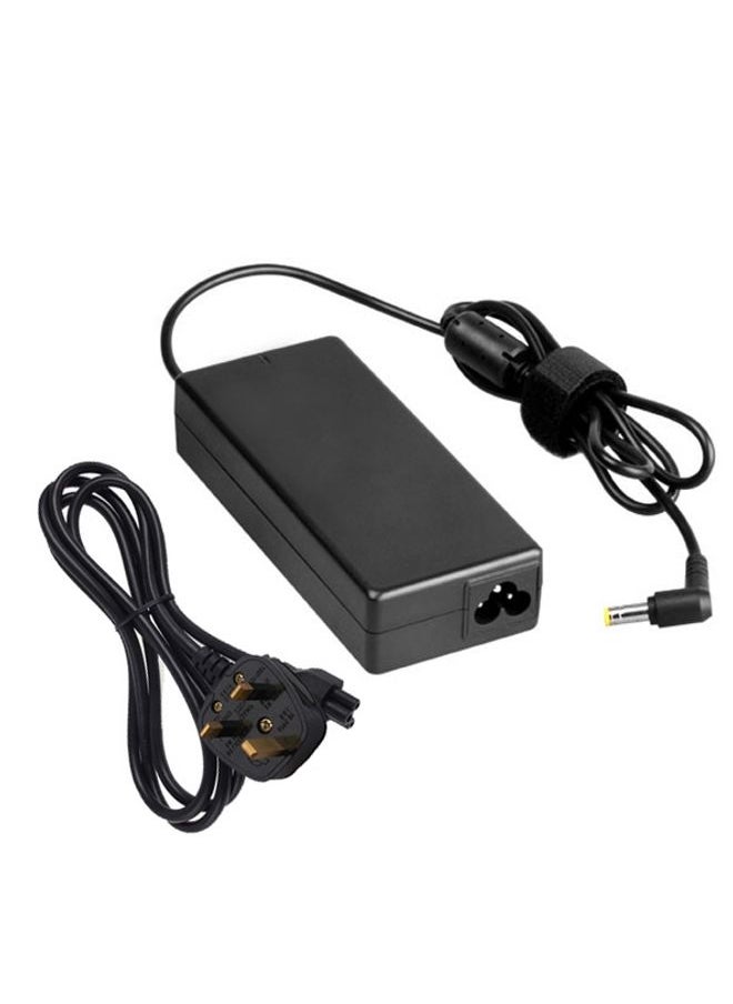 BURAQ - AC Adapter 19V 4.74A 90W for Asus HP COMPAQ Notebook, Output Tips: 5.5 x 2.5mm (Original Version UK Plug) - Image 1