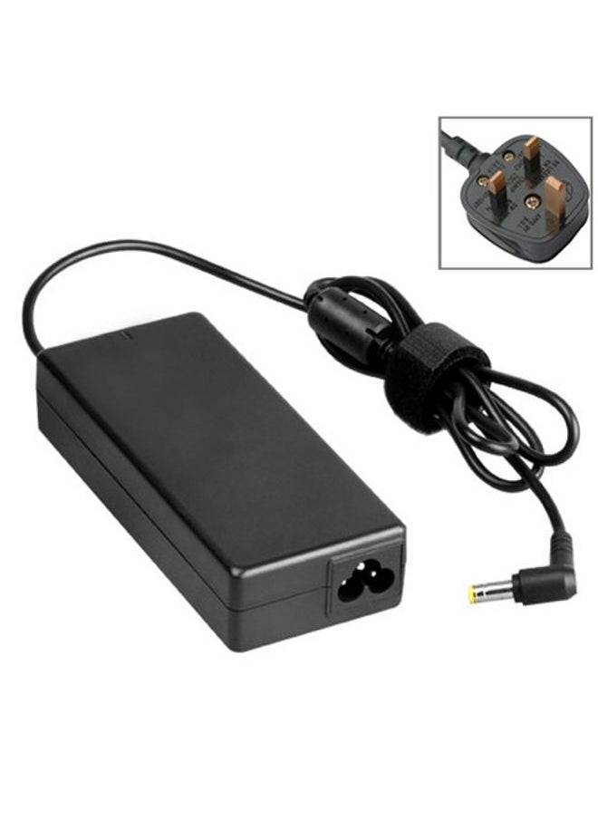 BURAQ - AC Adapter 19V 4.74A 90W for Asus HP COMPAQ Notebook, Output Tips: 5.5 x 2.5mm (Original Version UK Plug) - Image 1