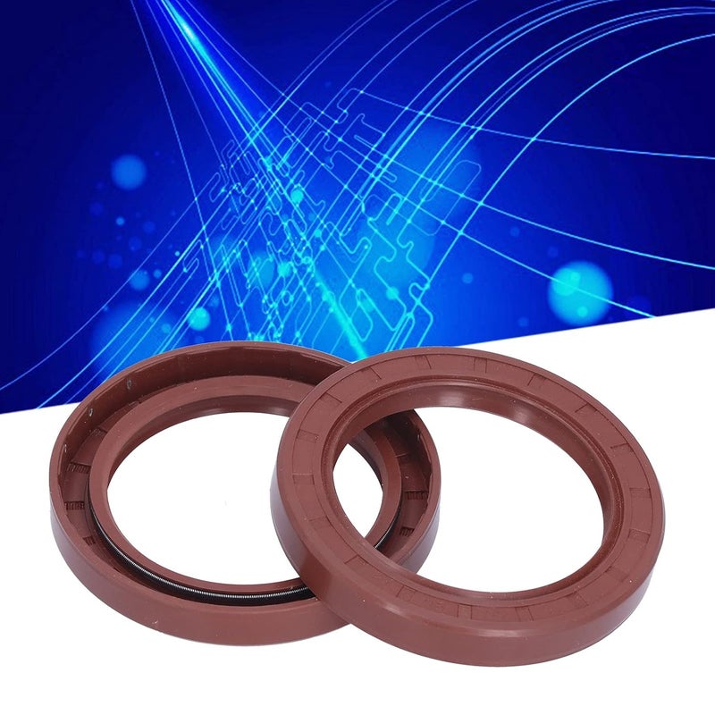 2 Pcs Oil Kit, FKM Temperature Pressure Proof Axle, TC Oil for Engines Gearboxes Axles, Friction with - Image 4