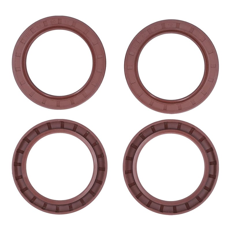 2 Pcs Oil Kit, FKM Temperature Pressure Proof Axle, TC Oil for Engines Gearboxes Axles, Friction with - Image 3