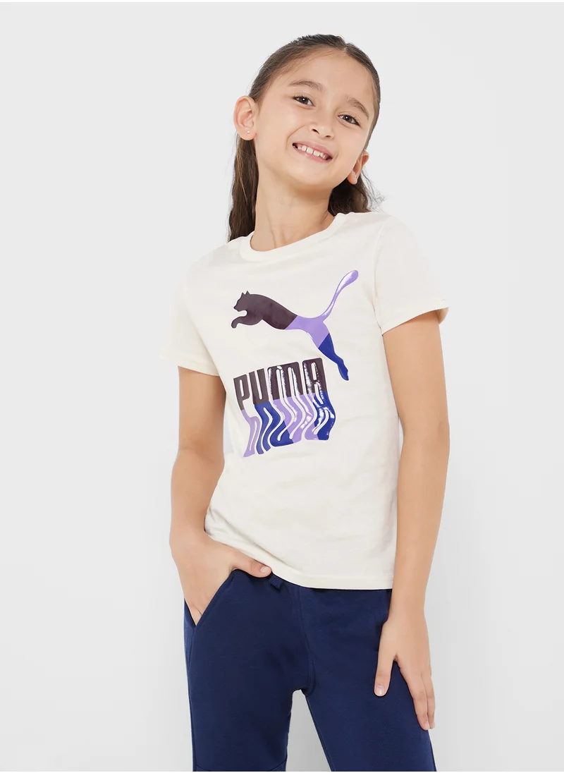 PUMA Youth Lava Land T-Shirt